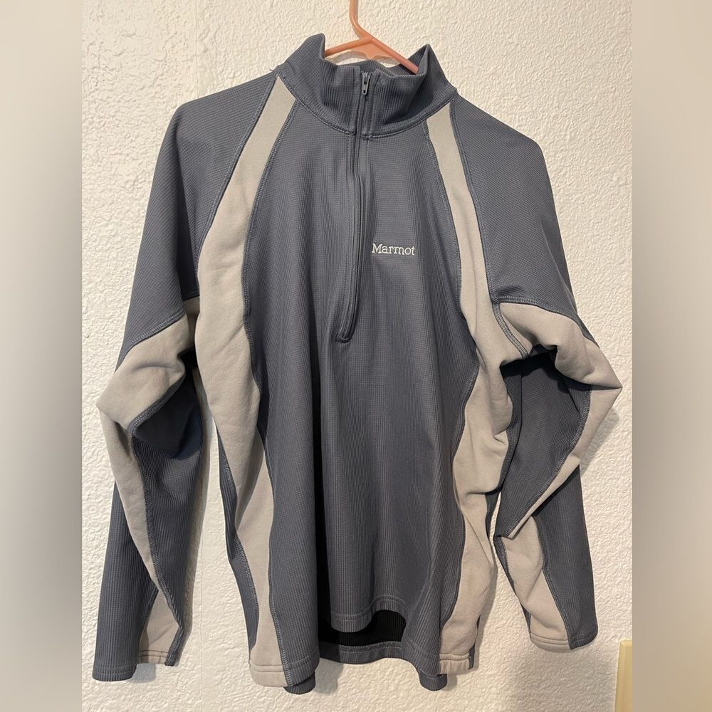 Marmot N25 wind stopper 1/4 zip sz M